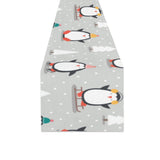 Cute Penguin christmas pattern Table Runner