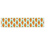 Carrot Pattern Print Design 03 Table Runner