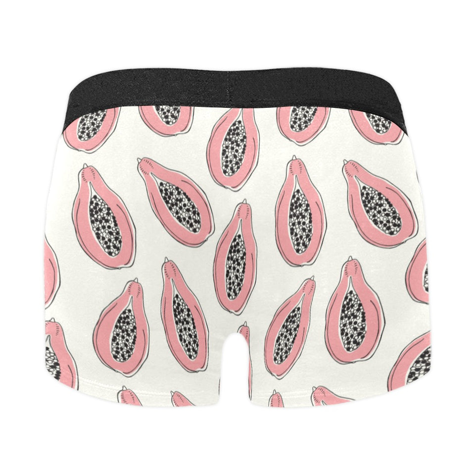 papaya pattern Men's All Over Print Boxer Briefs Men's Underwear