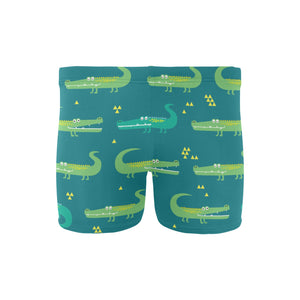 Crocodile pattern Men's Swimming Trunks