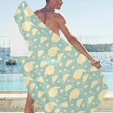 Tea pots Pattern Print Design 02 Beach Towel