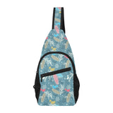 Squirrel Pattern Print Design 01 All Over Print Chest Bag