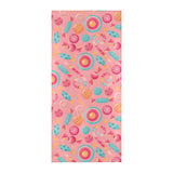 Colorful candy pattern Beach Towel