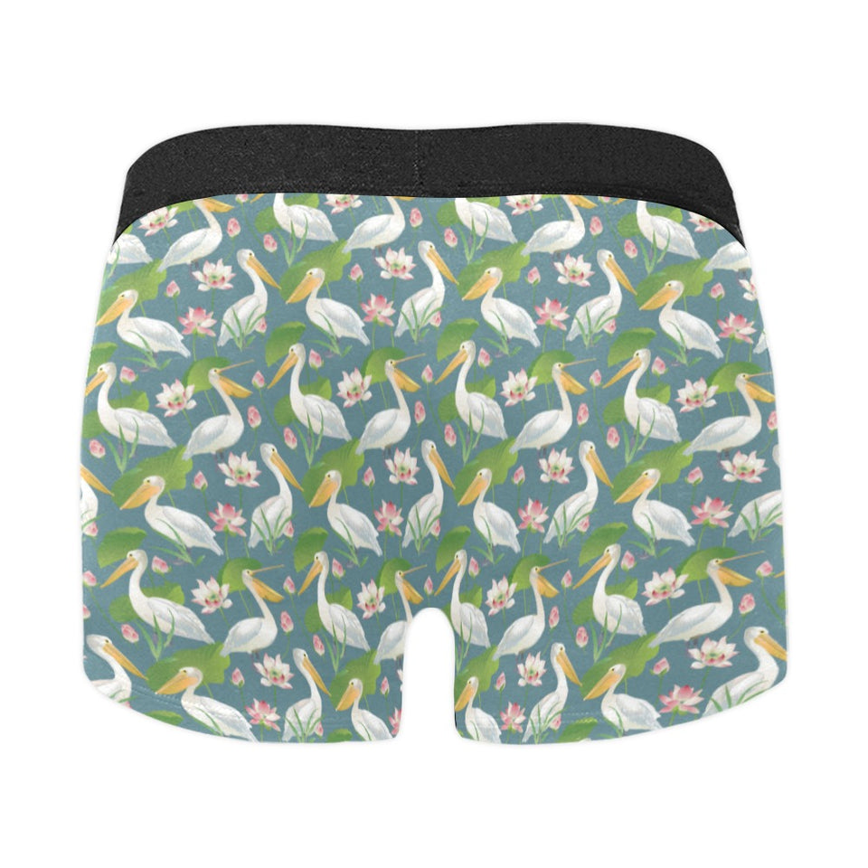 Pelican Pattern Print Design 04 Men's All Over Print Boxer Briefs Men's Underwear