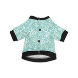 Classic Hand drawn Grape pattern All Over Print Pet Dog Round Neck Fuzzy Shirt