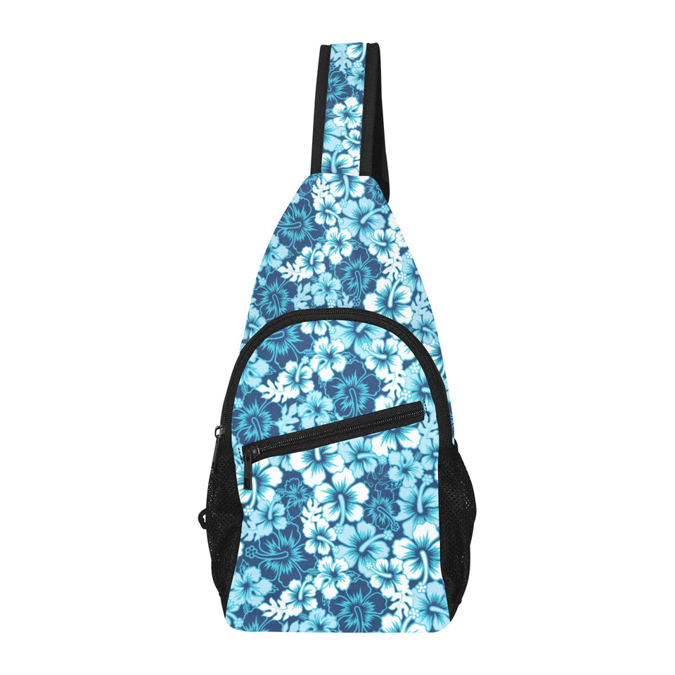 Hibiscus Pattern Print Design 03 All Over Print Chest Bag
