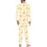 Potato Chips Pattern Print Design 03 Men's All Over Print Pajama