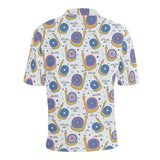 Snail Pattern Print Design 05 Men's All Over Print Polo Shirt