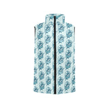Swordfish Pattern Print Design 05 Men's Padded Vest