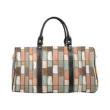 Wood Printed Pattern Print Design 02 Travel Bag