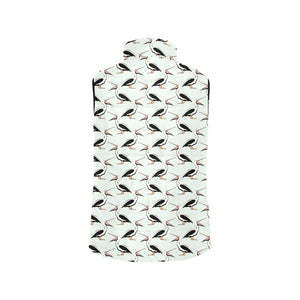 Pelican Pattern Print Design 02 Men's Padded Vest