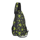 Alien Pattern Print Design 02 All Over Print Chest Bag