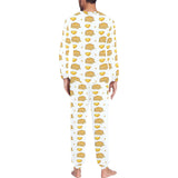Pancake Pattern Print Design 03 Men's All Over Print Pajama