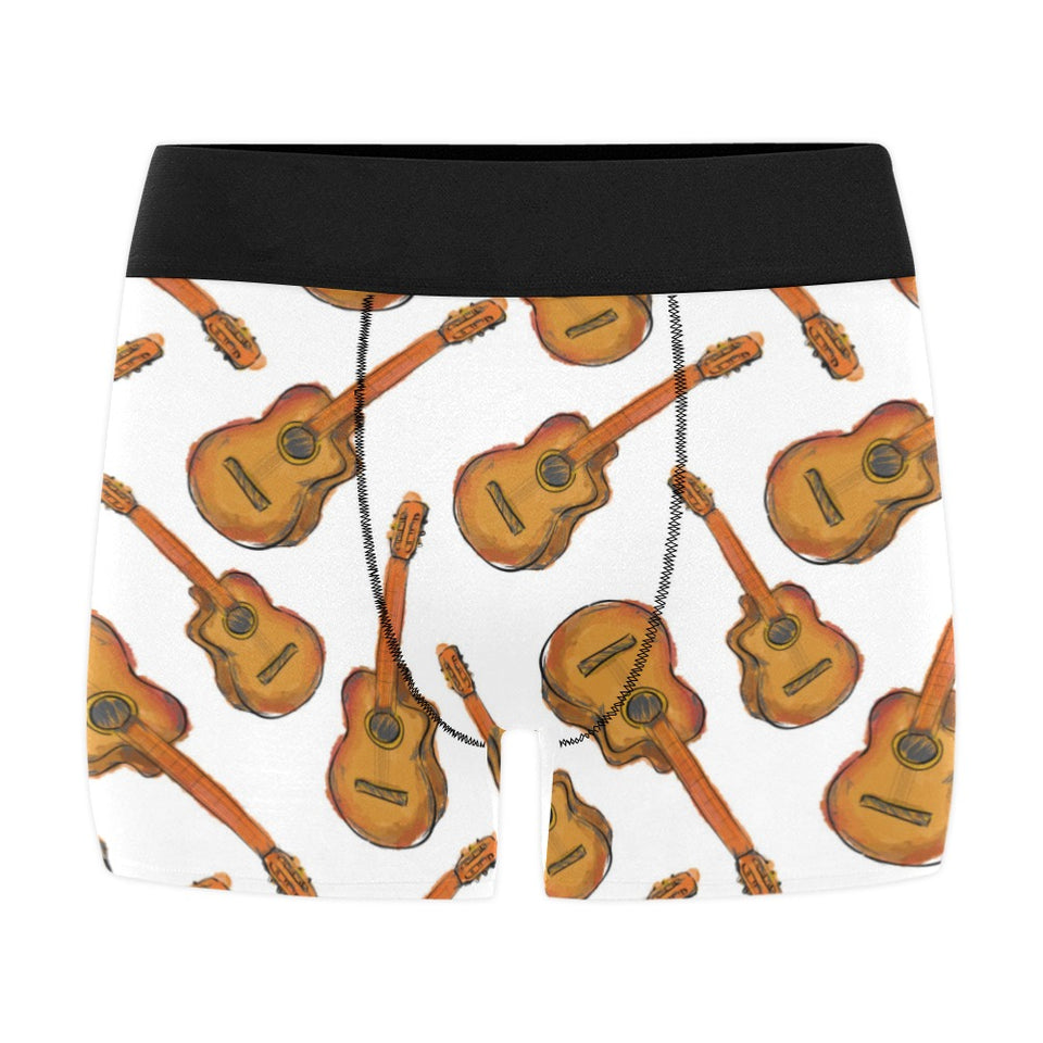 Paint Guitar Pattern Men's All Over Print Boxer Briefs Men's Underwear