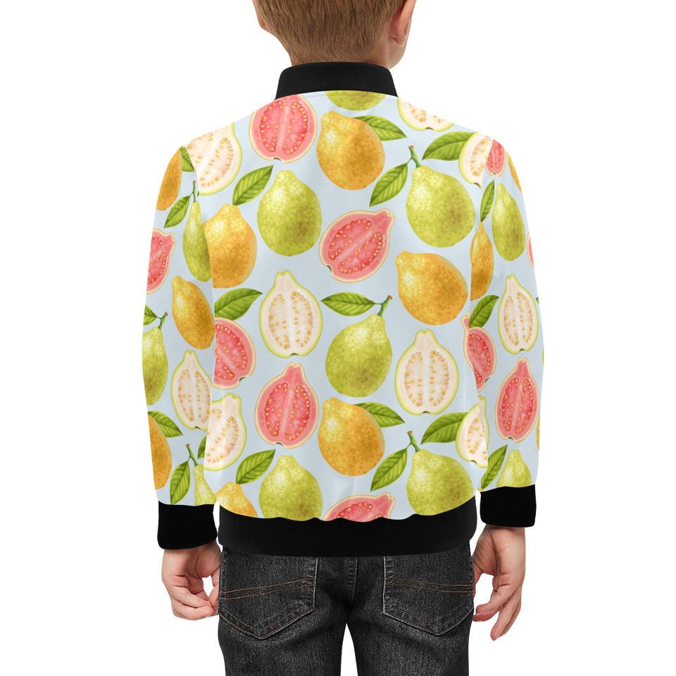 Guava design pattern Kids' Boys' Girls' Bomber Jacket