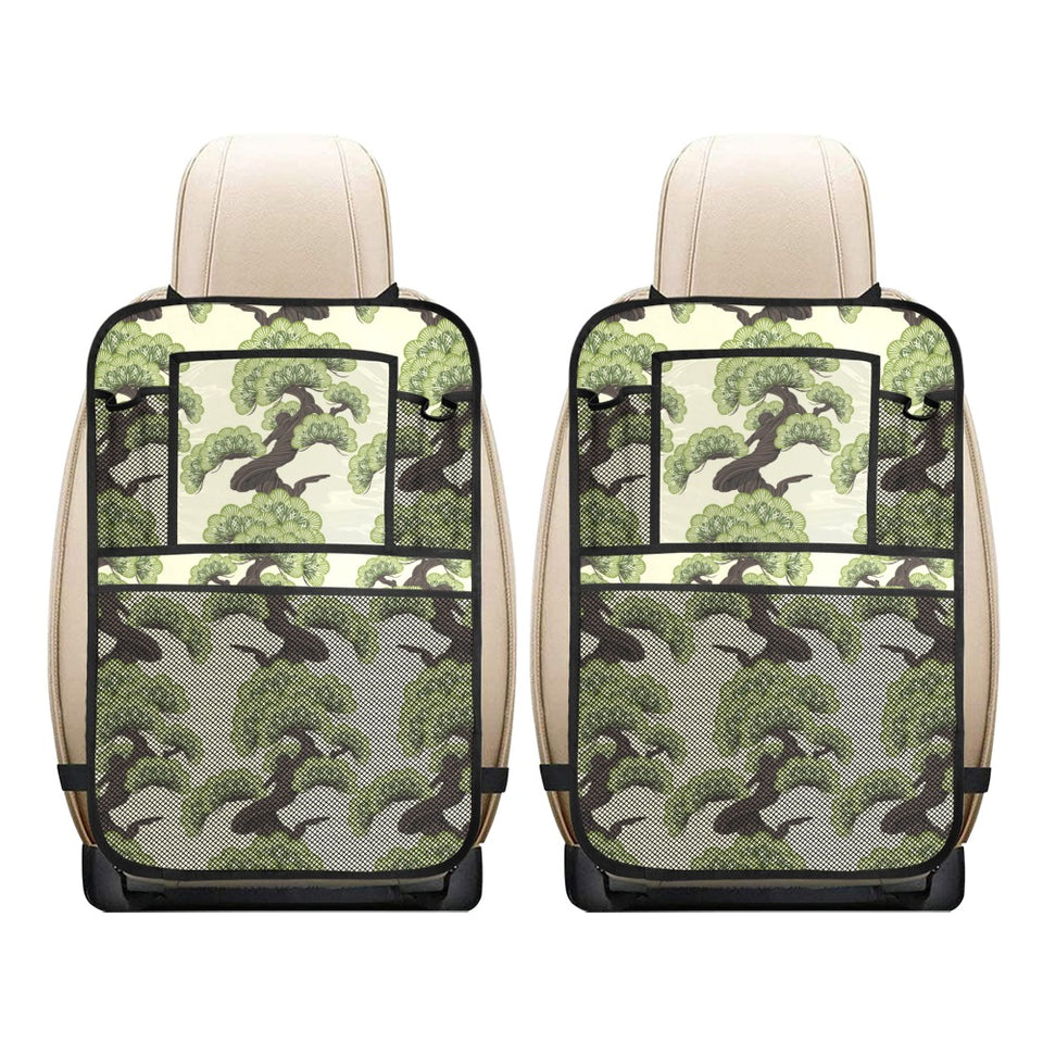 Bonsai pattern Car Seat Back Organizer