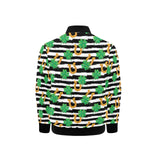 Horseshoes Pattern Print Design 01 Kids' Boys' Girls' Bomber Jacket