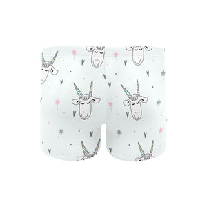 Cute goat design pattern Men's Swimming Trunks