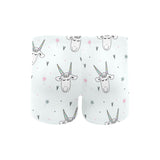 Cute goat design pattern Men's Swimming Trunks