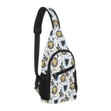 Lion Pattern Print Design 05 All Over Print Chest Bag