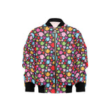 Tea pots Pattern Print Design 01 Kids' Boys' Girls' Bomber Jacket