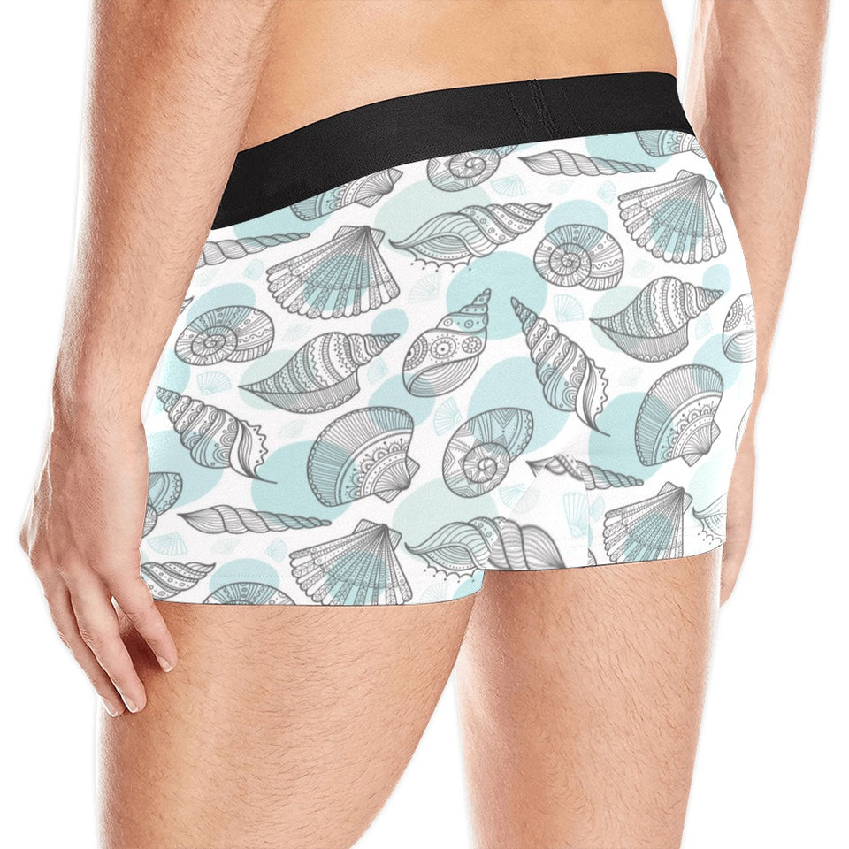 Shell polynesian tribal Men's All Over Print Boxer Briefs Men's Underwear