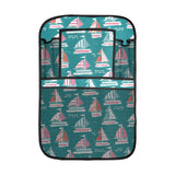 Cute sailboat pattern Car Seat Back Organizer