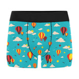 Hot Air Balloon Sky Pattern Men's All Over Print Boxer Briefs Men's Underwear