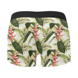 heliconia pattern Men's All Over Print Boxer Briefs Men's Underwear