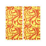 Fire flame design pattern Gauze Curtain