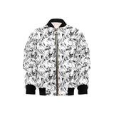 Greyhound Pattern Print Design 01 Kids' Boys' Girls' Bomber Jacket