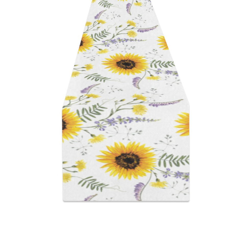 beautiful sunflowers pattern Table Runner