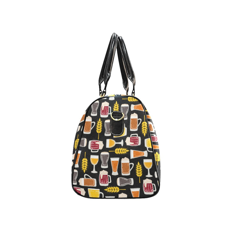 Beer type pattern Travel Bag
