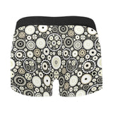 Gear Pattern Print Design 02 Men's All Over Print Boxer Briefs Men's Underwear