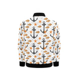 Clown Fish Pattern Print Design 02 Kids' Boys' Girls' Bomber Jacket