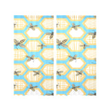 Bee honeycomb pattern Gauze Curtain