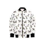 Chihuahua dog pattern Kids' Boys' Girls' Bomber Jacket