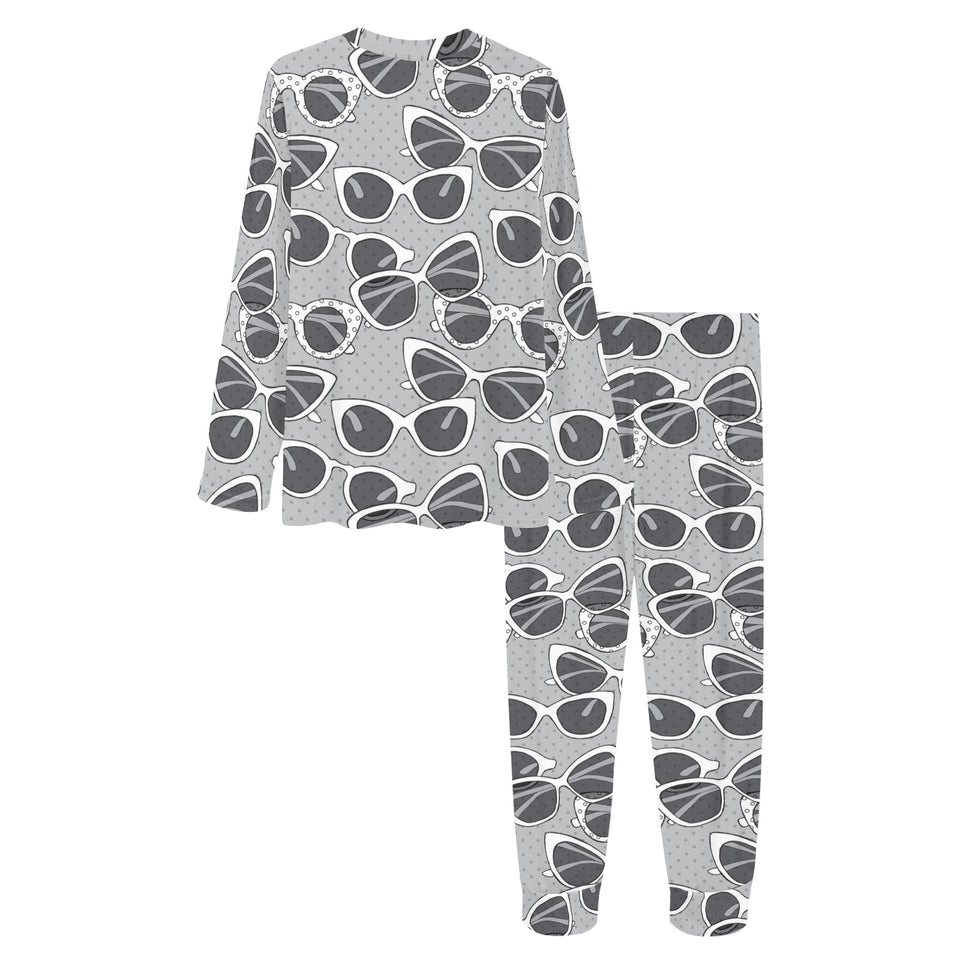 Sun Glasses Pattern Print Design 04 Women's All Over Print Pajama Set