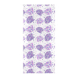 Hedgehog Pattern Print Design 05 Beach Towel