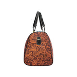 cacao beans tribal polynesian pattern Travel Bag