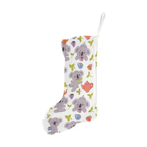 Cute koalas teapots tea Christmas Stocking