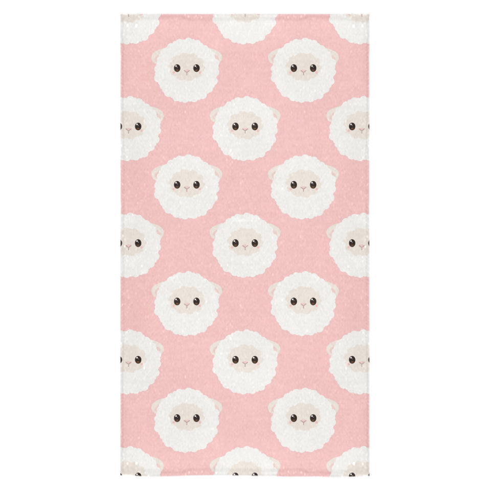 Cute sheep pattern Bath Towel