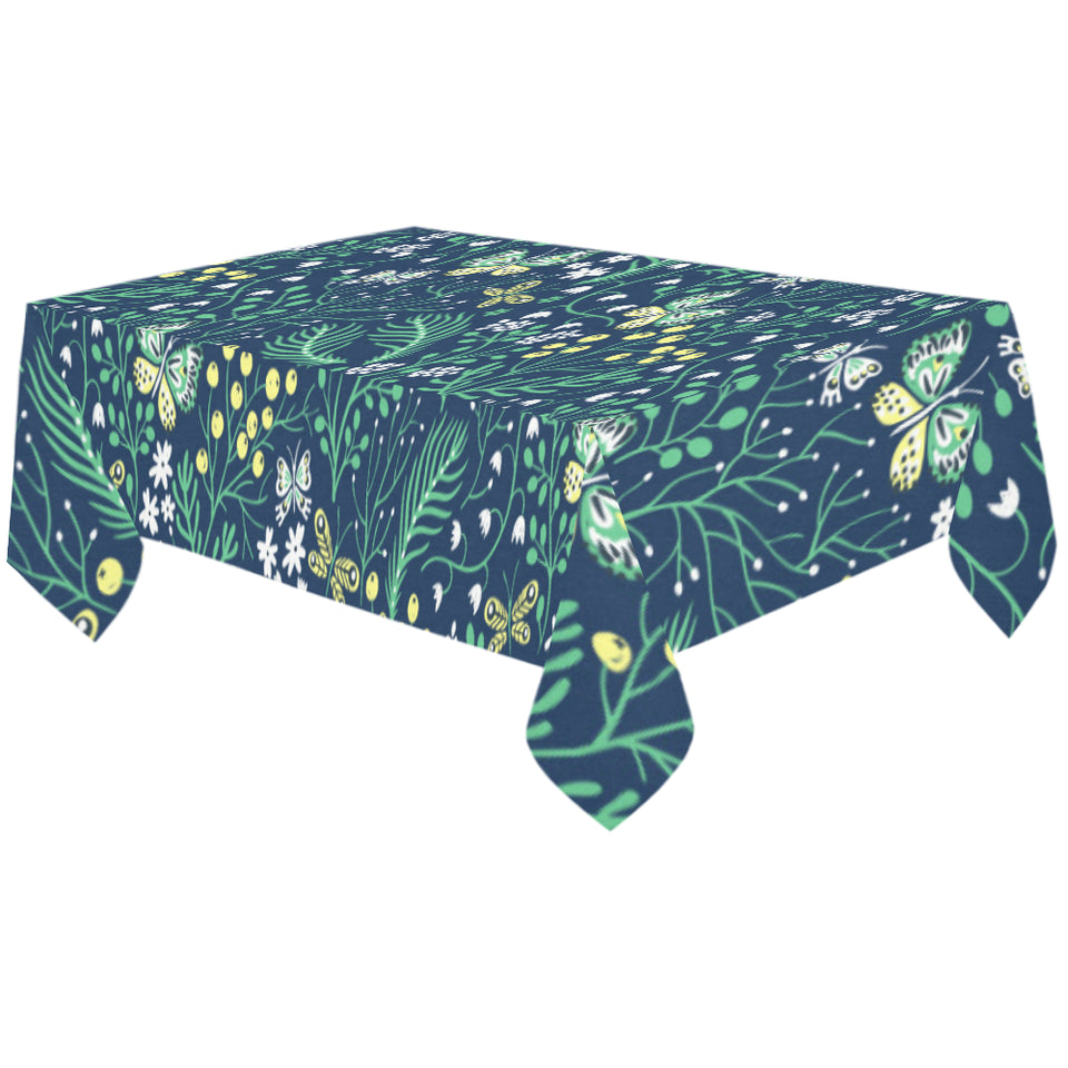 butterfly leaves pattern Tablecloth