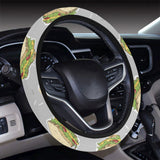 Sandwich Pattern Print Design 05 Car Steering Wheel Cover