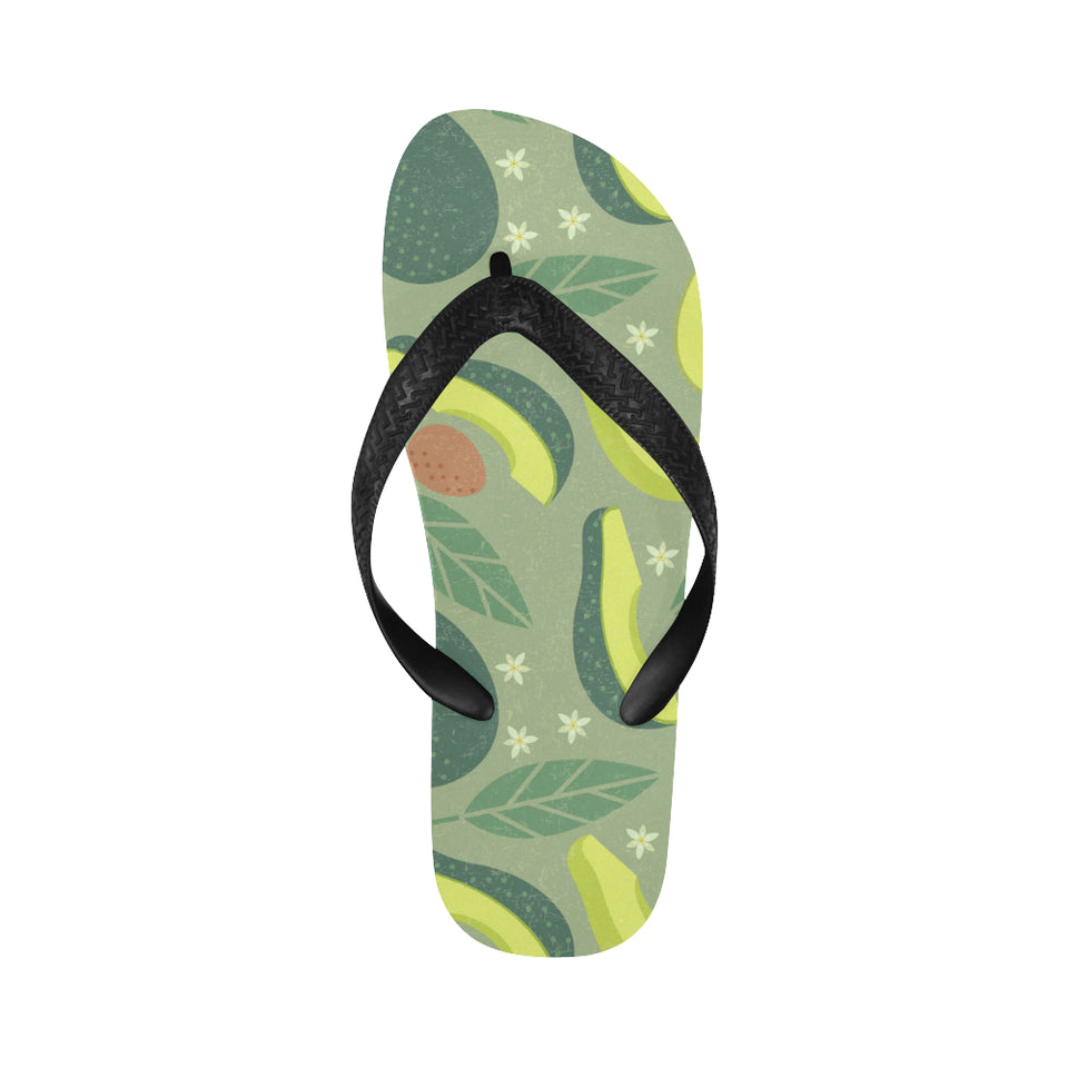 Avocado pattern Unisex Flip Flops