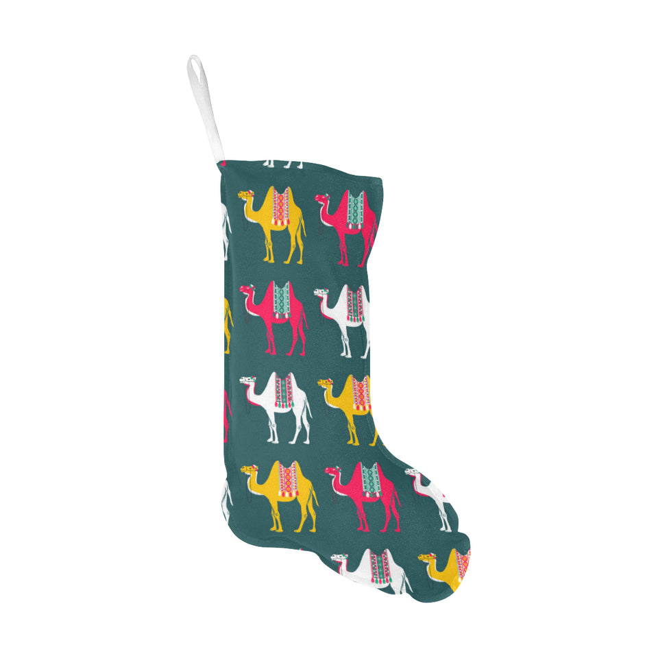 Camel pattern Christmas Stocking