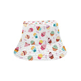Cake cupcake design pattern Unisex Bucket Hat