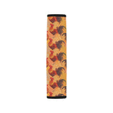 red rooster chicken cock pattern Car Seat Belt Cover