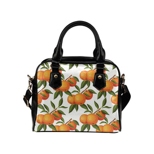 Oranges pattern background Shoulder Handbag