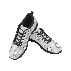 Cute Penguin christmas pattern Women's Sneaker Shoes